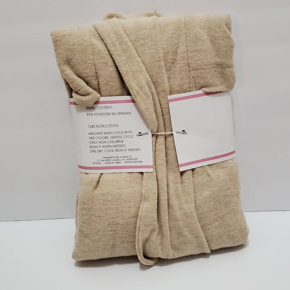 Hello Soho Tan Soft Robe - Picture 3 of 6